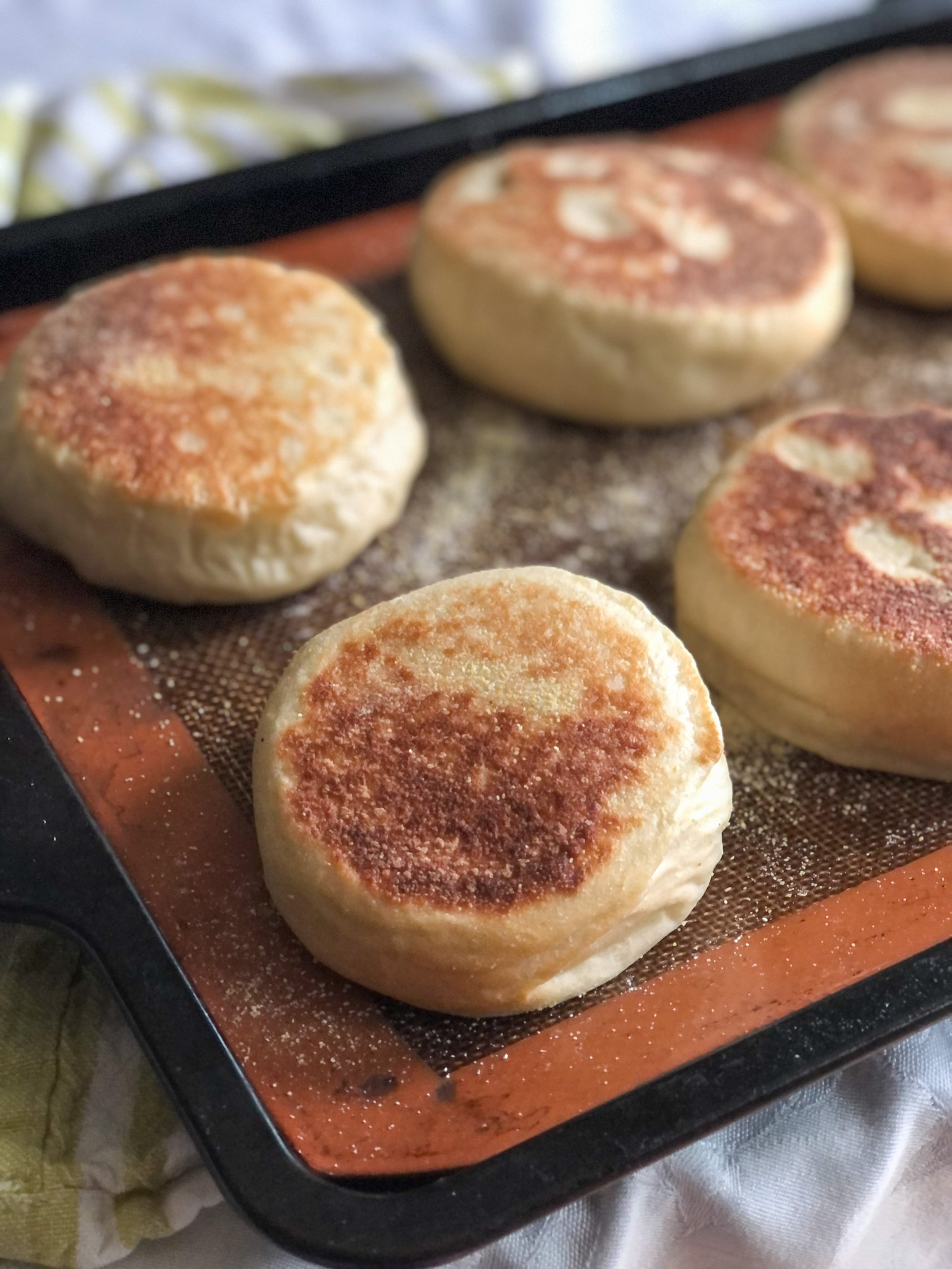 Homemade English Muffins - The Flour Girl Bakes :)